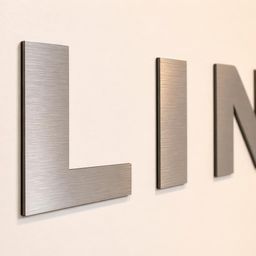 Signalétique intérieure haut de gamme pour espaces tertiaires