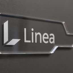Logo découpé entreprise pour l'identité visuelle