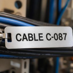 Étiquettes et plaques en aluminium pour l'électronique et l'énergie