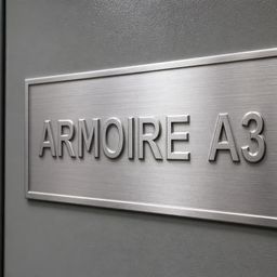 Marquage industriel permanent sur métal