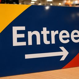 PLV et présentoirs de point de vente lisibles dans la durée