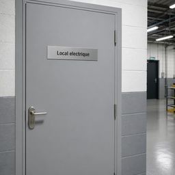 Marquage des accès techniques et zones réglementées