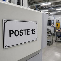 Marquage d'identification machines et équipements