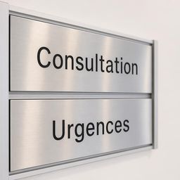 Maison de santé : gérer les changements de praticiens sans refaire la signalétique