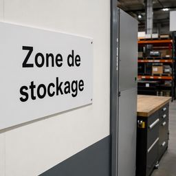 Identification d'équipements et marquage de zones en atelier