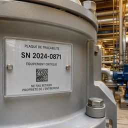 Marquage durable pour traçabilité et maintenance