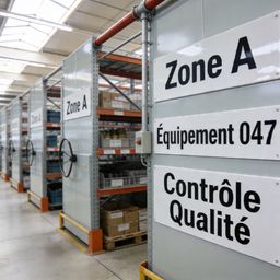 Étiquetage traçabilité et inventaire terrain