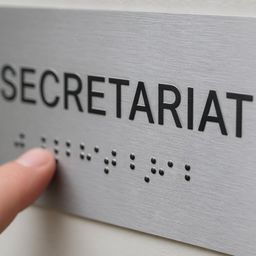 Contrôle périodique de la lisibilité tactile