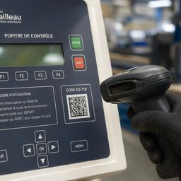 Traçabilité intégrée à l'IHM : DataMatrix et QR Code durables