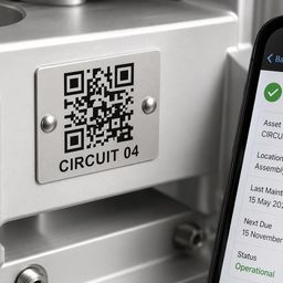 Traçabilité unitaire par marquage direct sur pièce (DPM) pour la maintenance