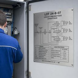 Repérage de process pour équipes de maintenance