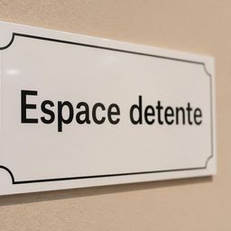 Intérieur magasin : une signalétique qui résiste à l'usage quotidien