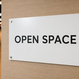 Événements d'entreprise : panneaux et supports directionnels