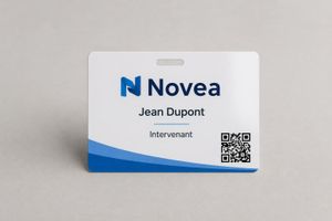 Badge événementiel personnalisé — Identification / Contrôle d'accès / Événementiel