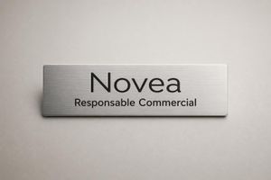 Badge entreprise — Badge nominatif / Logo société / Usage intensif