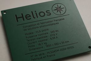 Plaque peinte et laquée sur mesure — Thermolaquage RAL / Poudre époxy / Sur mesure