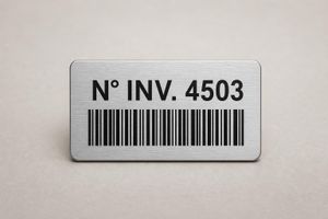 Étiquette inventaire traçabilité — Numérotation / Code-barres / QR code / Traçabilité