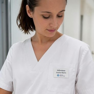 Hôpital & clinique : le badge qui répond à la loi