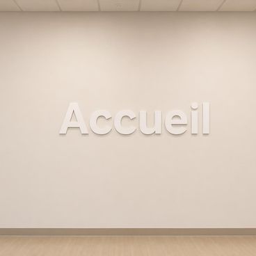Signalétique d'orientation intérieure pour collectivités