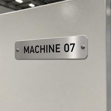 Formes découpées pour l'identification industrielle