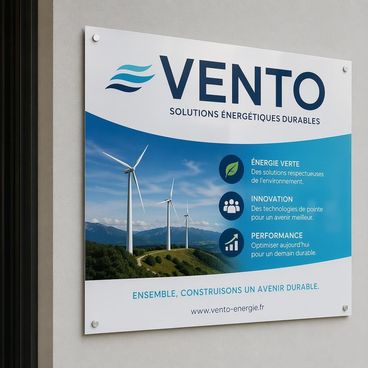 Communiquer avec un panneau publicitaire personnalisé