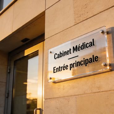Signalétique extérieure légère et résistante aux UV