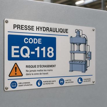 Identification machine en couleur, sans compromis sur la durabilité