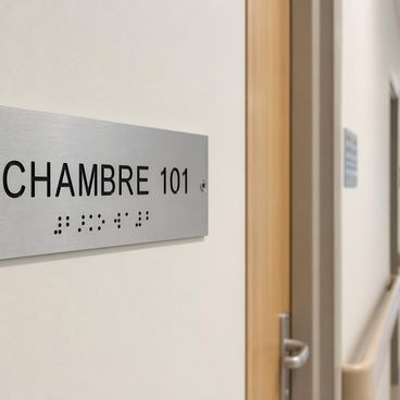 Identification de portes et locaux en ERP public