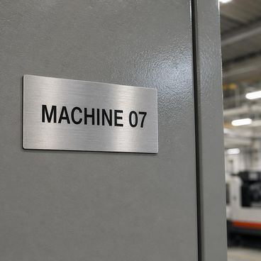 Identification permanente sur machines et équipements