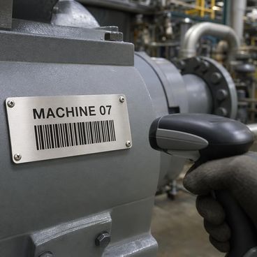 Marquage permanent de machines en environnement sévère