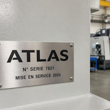 Identification réglementaire sur machine de production