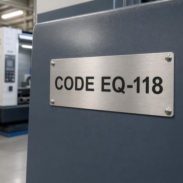 Identifier chaque machine de l'atelier
