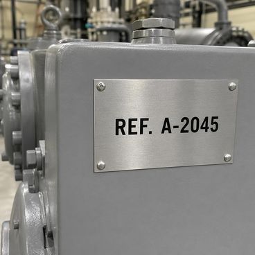 Signature métal sur vos équipements industriels