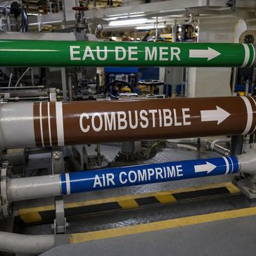 Conformité ISO 14726 à bord et en zone offshore