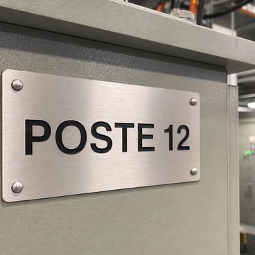 Marquage des postes électriques et installations haute tension