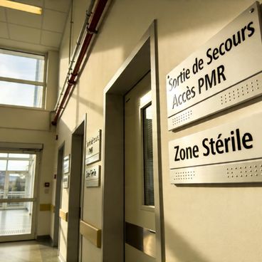Signalétique réglementaire pour les ERP de santé
