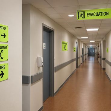 Signalétique extincteur cohérente sur sites multi-bâtiments
