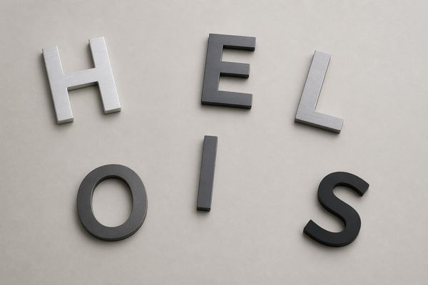 Lettres Aluminium Découpées sur Mesure