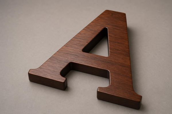 Lettres en Bois Découpées sur Mesure