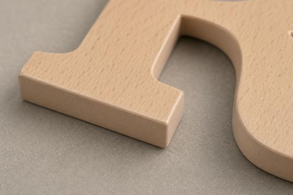 Lettres en Bois Découpées sur Mesure
