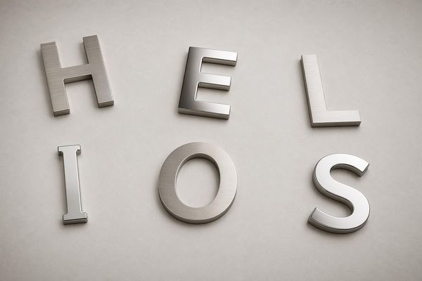 Lettres Inox Découpées sur Mesure