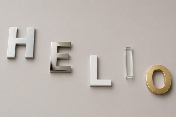 Logo Mural et Enseigne 3D Entreprise