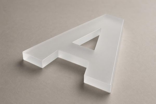 Lettres Plexiglas et PMMA sur Mesure