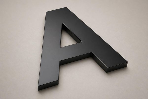 Lettres PVC Découpées sur Mesure