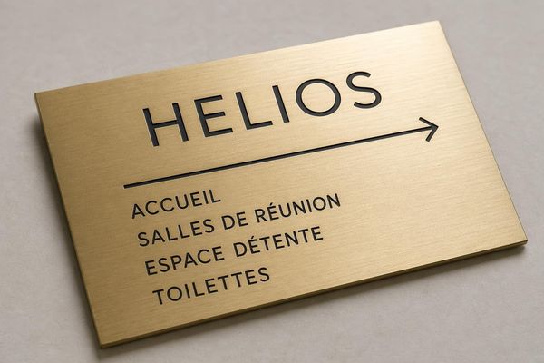 Panneau directionnel personnalisé