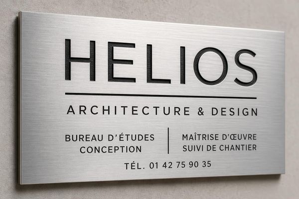 Panneau enseigne professionnel