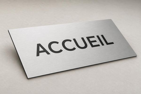 Panneau publicitaire aluminium