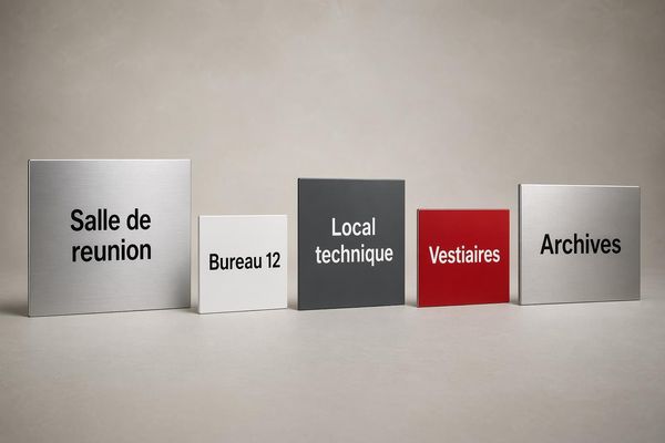 Panneau publicitaire personnalisé
