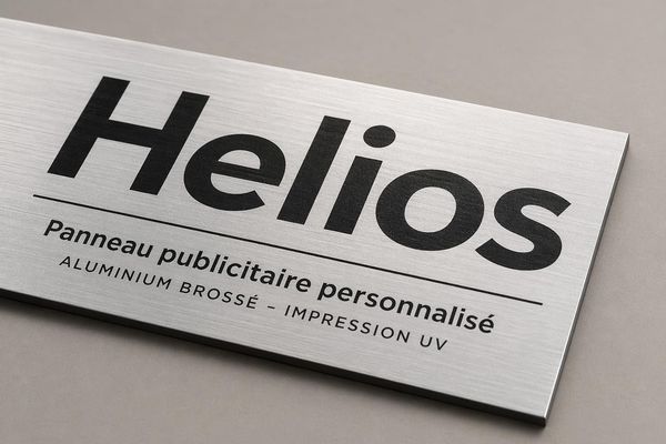 Panneau publicitaire personnalisé