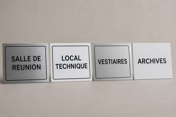 Panneau signalisation entreprise